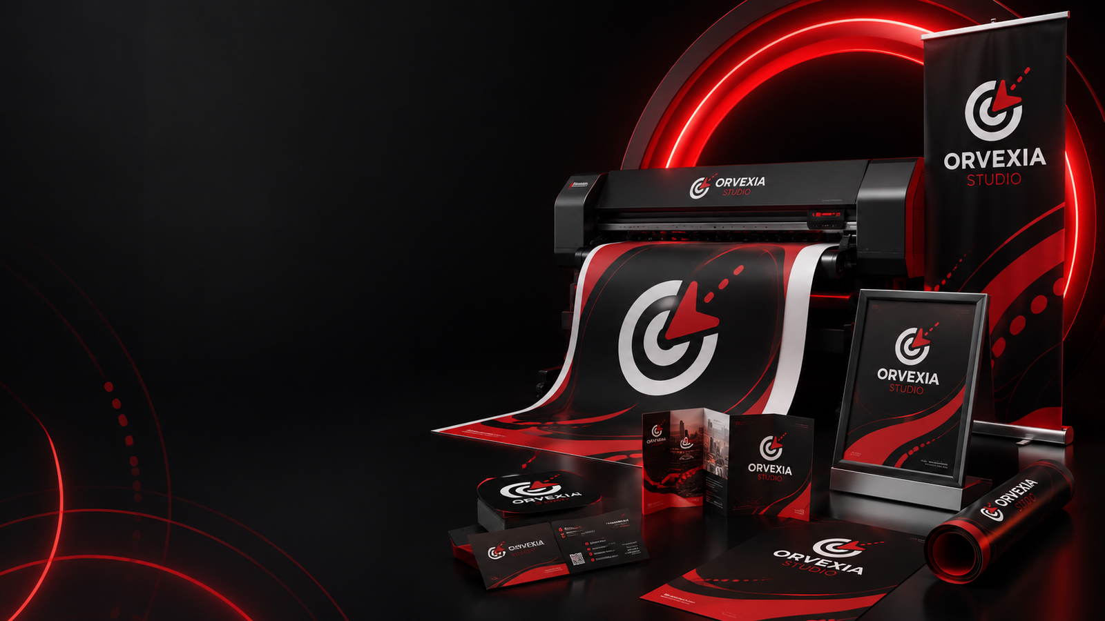 Printing and Flex Design Services by Orvexia Studio