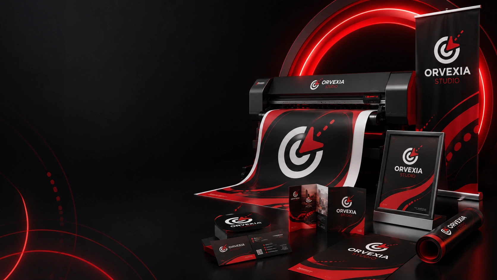 Printing and Flex Design Services by Orvexia Studio
